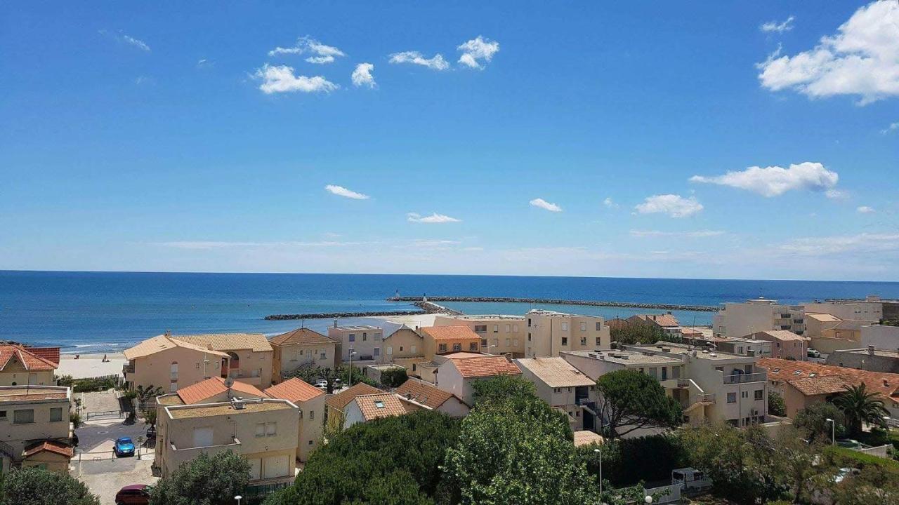 Duplex Grand Standing Vue Mer Et Port Mauguio Buitenkant foto